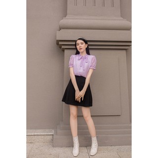 MINX - Áo Chiffon Bow Tie Blouse