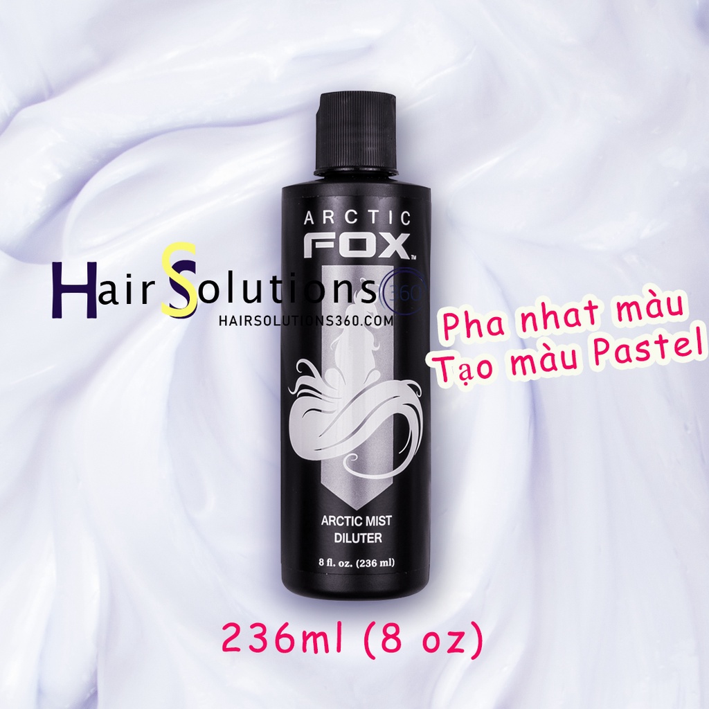 Thuốc nhuộm tóc Arctic Fox Sterling màu pha nhạt mist Diluter - HairSolutions360