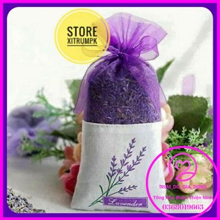 Túi Thơm Để Phòng, Để Xe, Tủ, Kệ, Nụ Hoa Khô Oải Hương Lavender