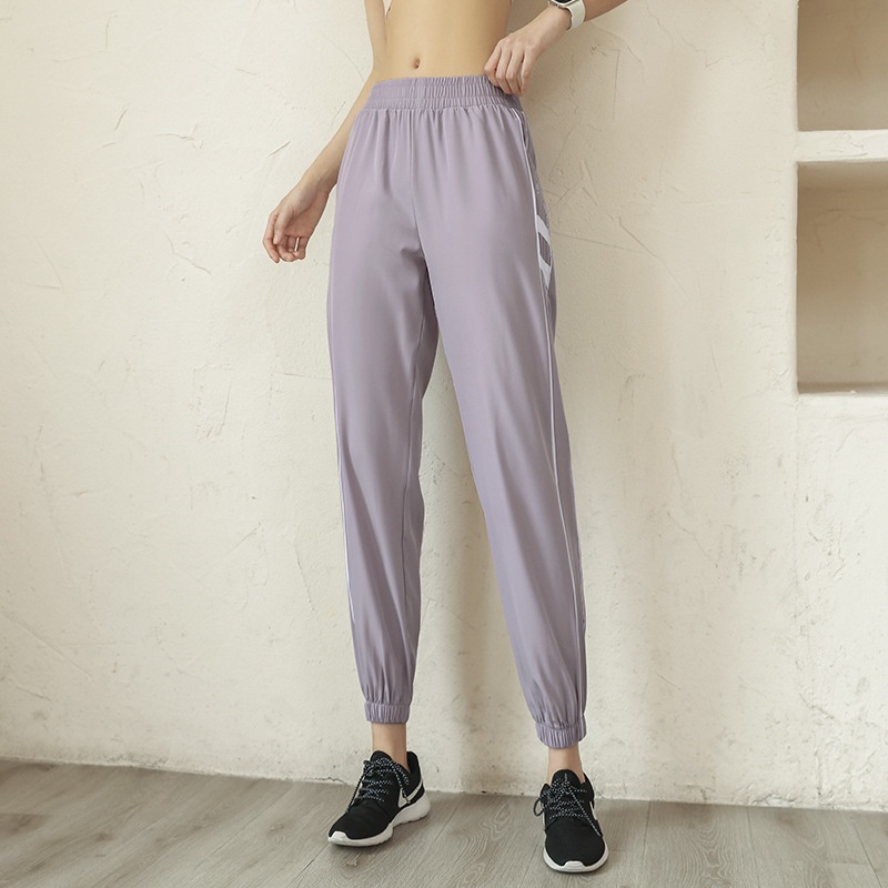 Quần Jogger Tập Gym Nữ ❤️𝐇𝐀̀𝐍𝐆 𝐗𝐈̣𝐍❤️ Sọc Hông vải xốp nhẹ cho nữ tập thể thao 𝐆𝐘𝐌𝐒𝐓𝐎𝐑𝐄 040