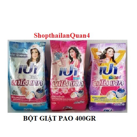 HCM- Bột giặt pao 400g thái lan