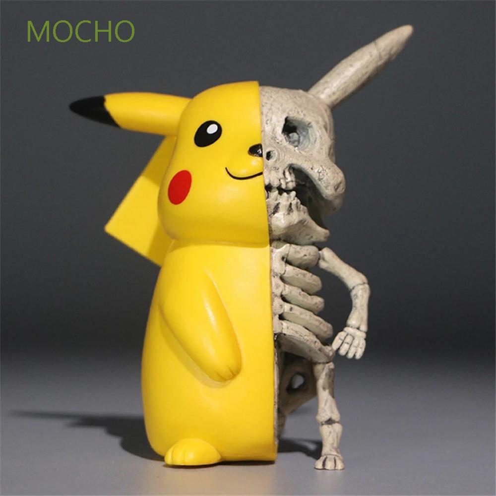 Mô Hình Đồ Chơi Nhân Vật Hoạt Hình Pikachu Bằng Pvc Nhiều Màu Sắc