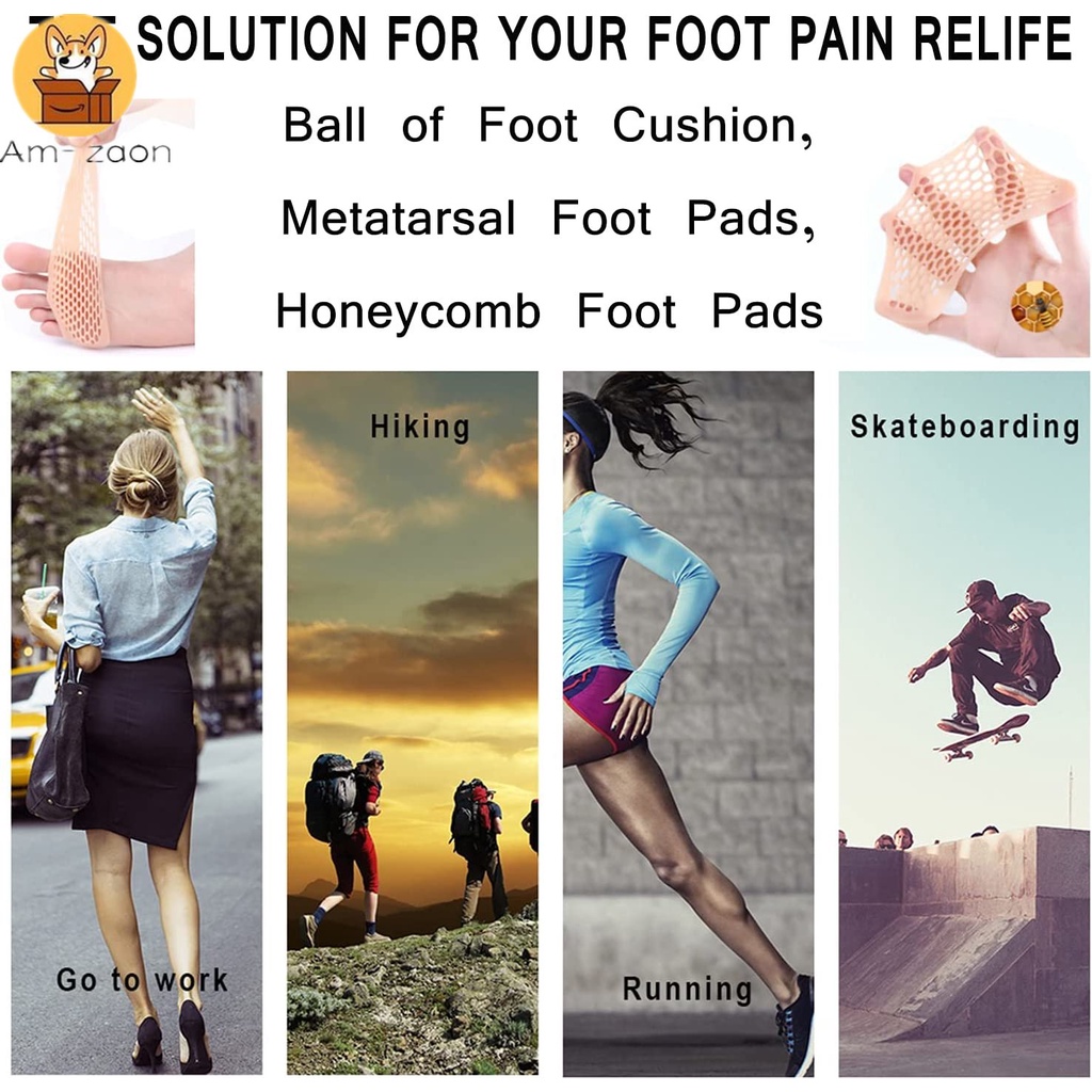 Đệm Gel Silicone Tổ Ong Thoáng Khí Giảm Đau Tái Sử Dụng Được