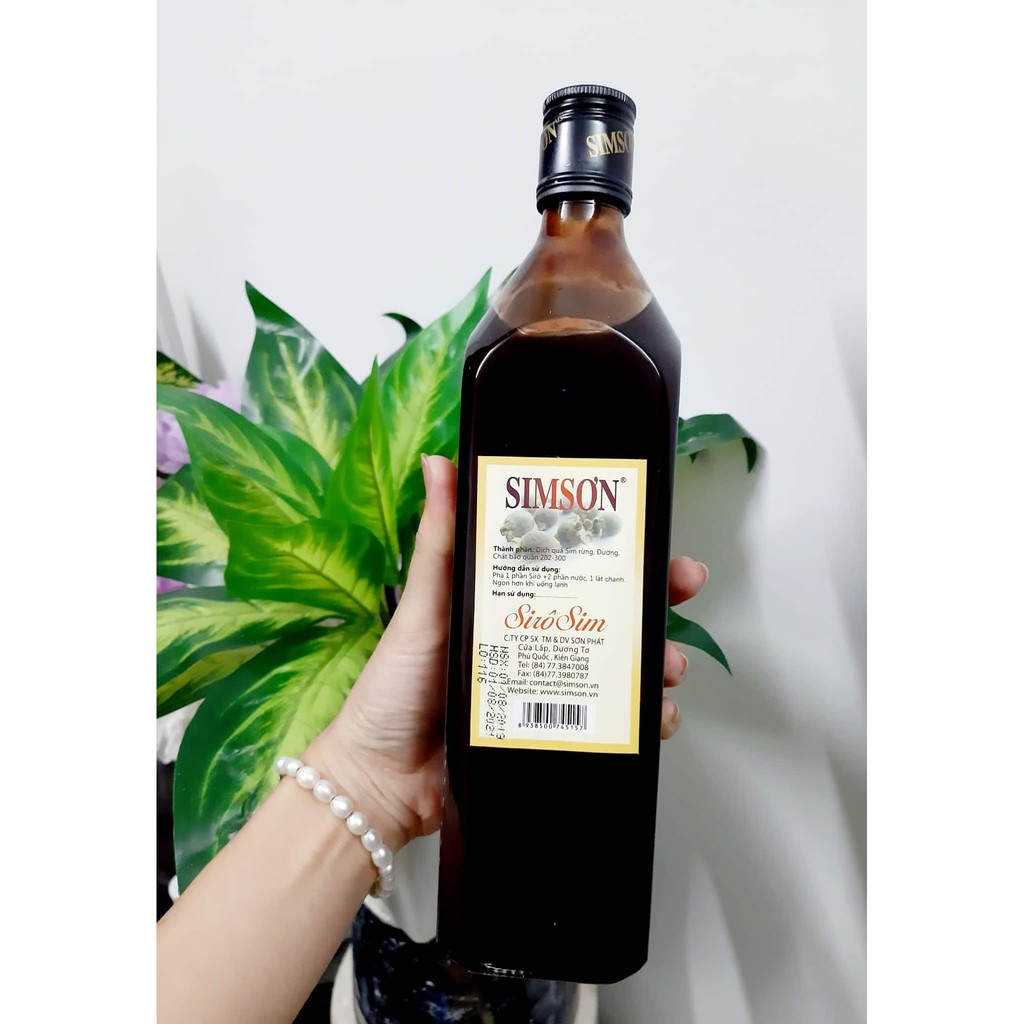 Siro Sim Phú Quốc Sim Sơn 600ml