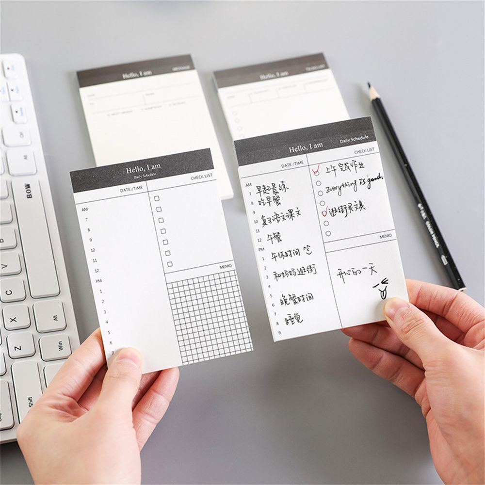 Giấy ghi chú lên kế hoạch hàng ngày tiện dụng