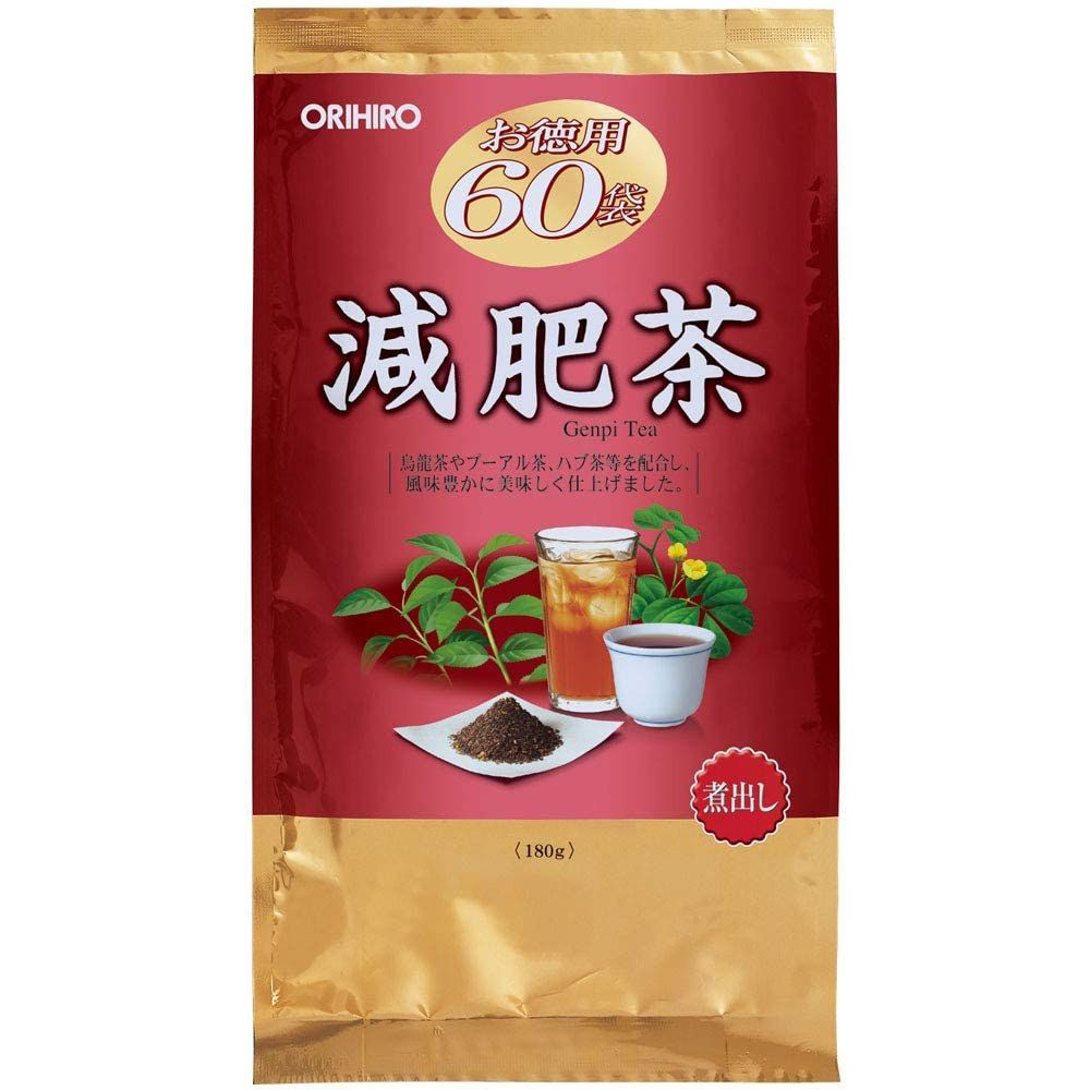 Trà Giảm Mỡ Bụng Genpi Tea #Orihiro Chính Hãng Nhật Bản