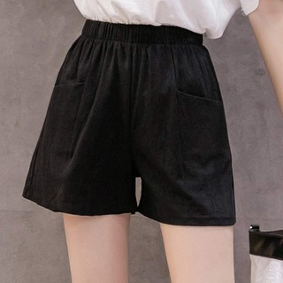 Quần đùi kaki thụng trơn LC_freesize