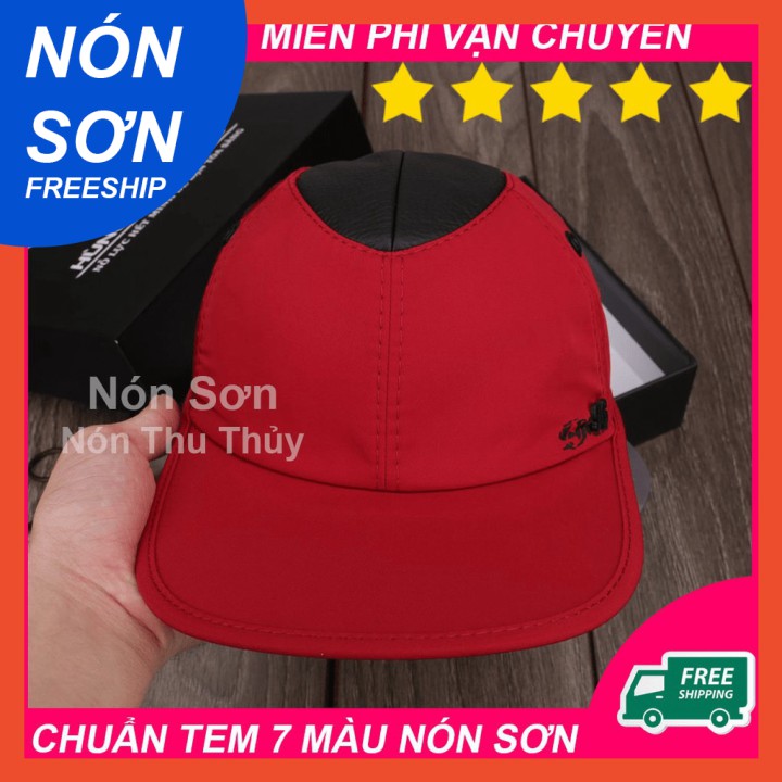 MỚI 2021 -  Mũ Nón Sơn Cao Cấp Hàng Xịn Chuẩn Tem 7 Màu Nam Nữ Thời Trang