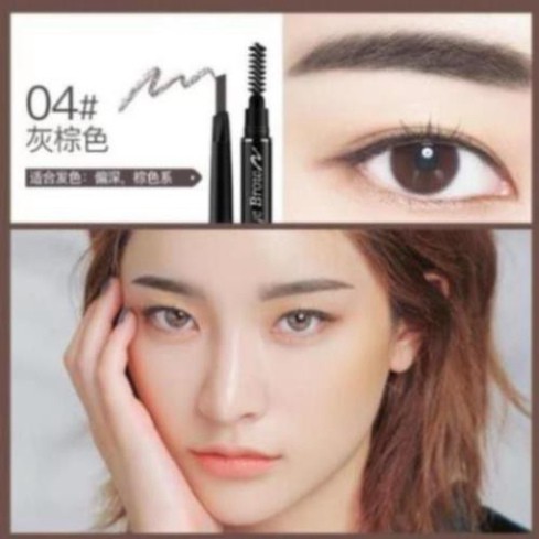 ( quynh123 ) Chì Kẻ Mày Double Effect Lameila 02 đầu không thấm nước | BigBuy360 - bigbuy360.vn