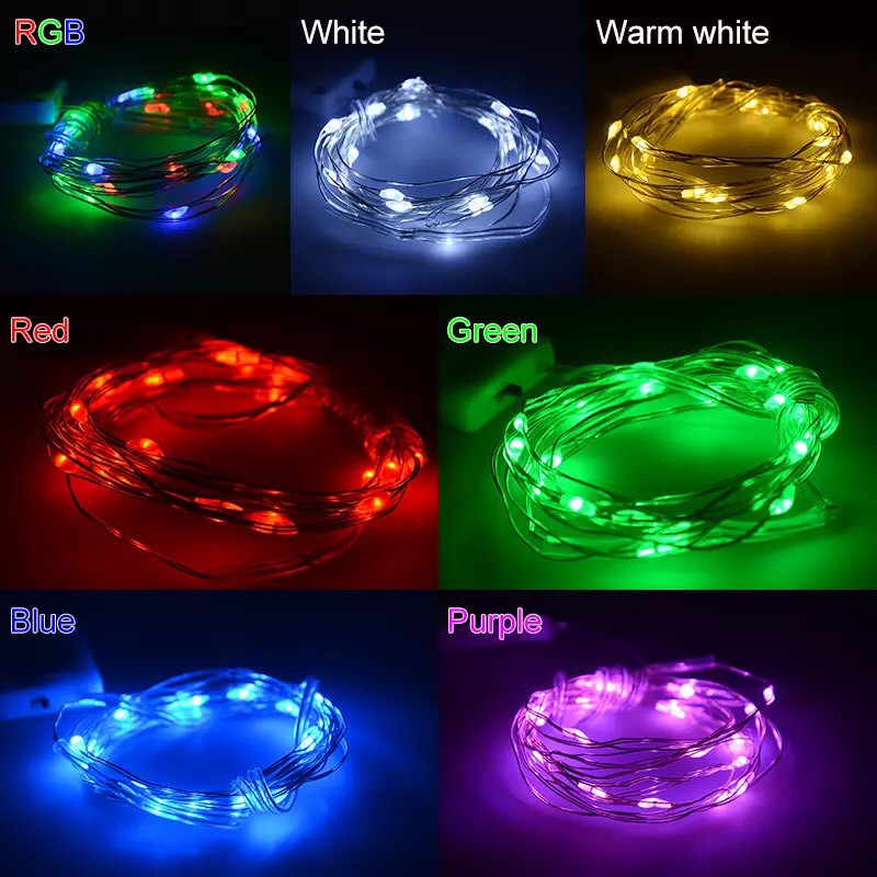 Đèn led trang trí nội thất, decor chụp ảnh dài 1m, 3m, 5m