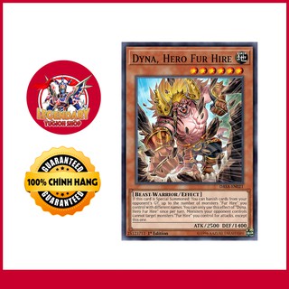 [EN][Thẻ Bài Yugioh Chính Hãng] Dyna, Hero Fur Hire