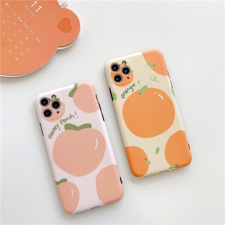 Ốp iPhone Trái Cây Đào iPhone 7Plus/8Plus/X/Xs Max/11/11 Pro Max - ốp iphone
