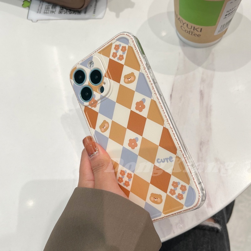 Ốp điện thoại silicone dẻo họa tiết hình học cho Redmi 10 Note 9 7 Note8 Note8pro 9 9A 9T M3 M3Pro