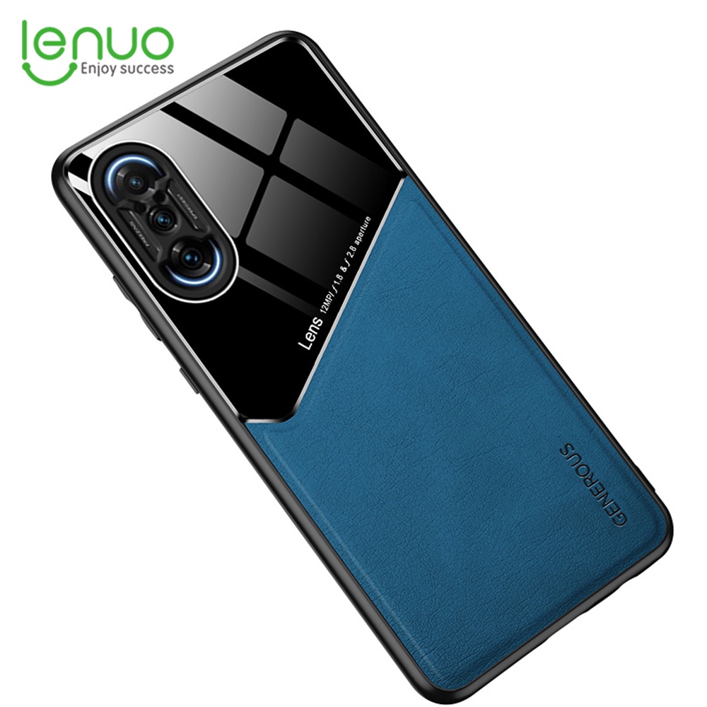 Ốp Điện Thoại Lenuo Phối Da Phong Cách Sang Trọng Dành Cho Xiaomi Redmi K40 Gaming K40 Pro K40 Pro P