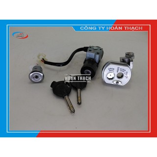 BỘ KHÓA XE MÁY CLICK 8 CẠNH