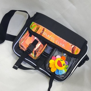 Túi chéo Shoulder bag colkid club hologram, phản quang