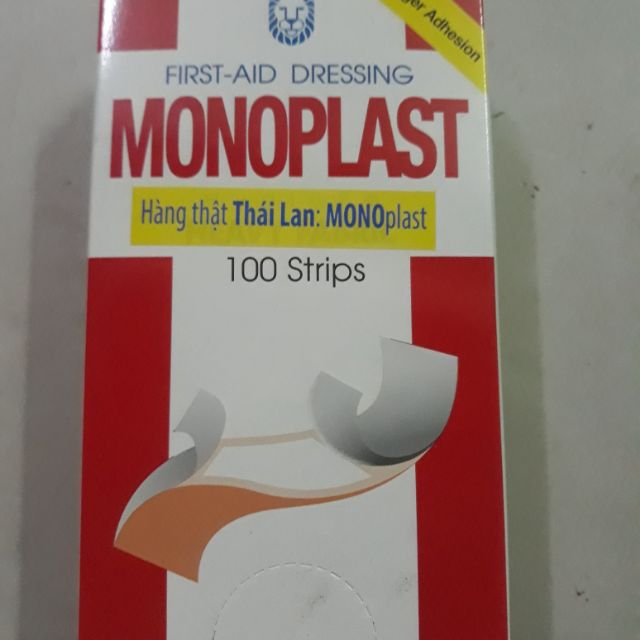 Băng Keo cá nhân siêu dính MONOPLAST Thái Lan
