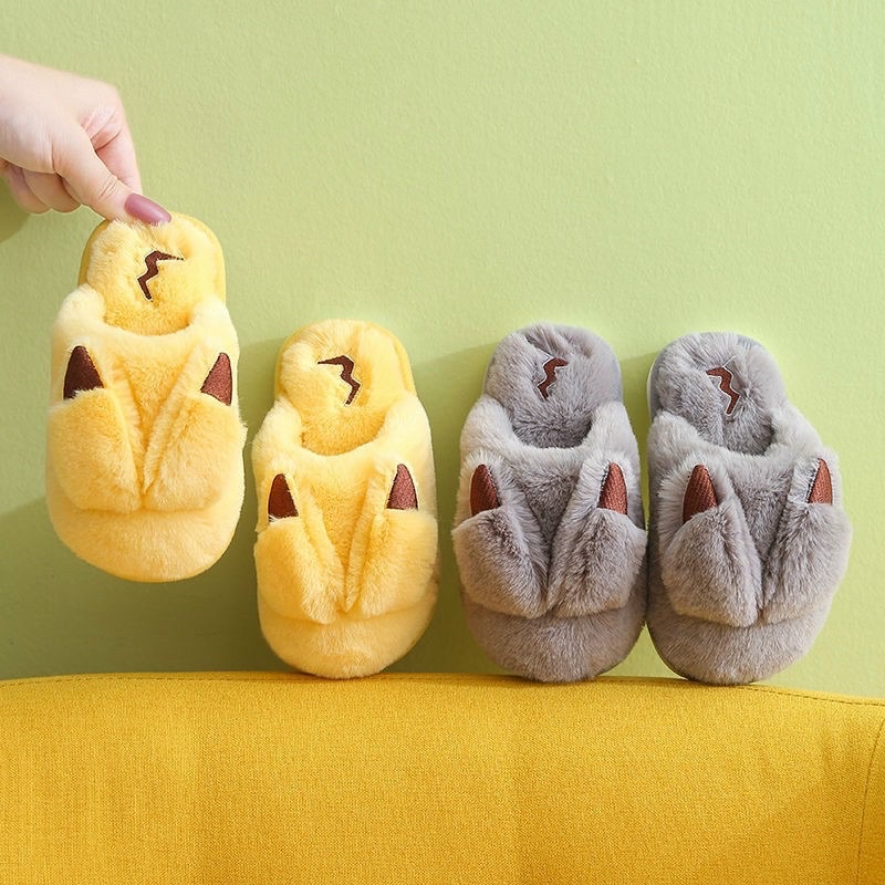 DÉP LÔNG PIKACHU MANG TRONG NHÀ HÀNG QUẢNG CHÂU LOẠI 1