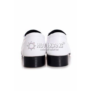 Giày nam da bò màu trắng PH7135