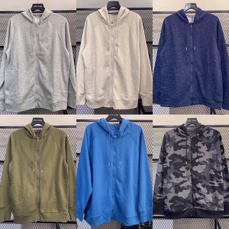 Hoodie Zip hiệu ALL IN MOTION chính hãng