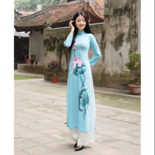 Áo dài đep dự tiệc cao cấp 🍒FRESHIP🍒 Áo dài giáo viên giá rẻ