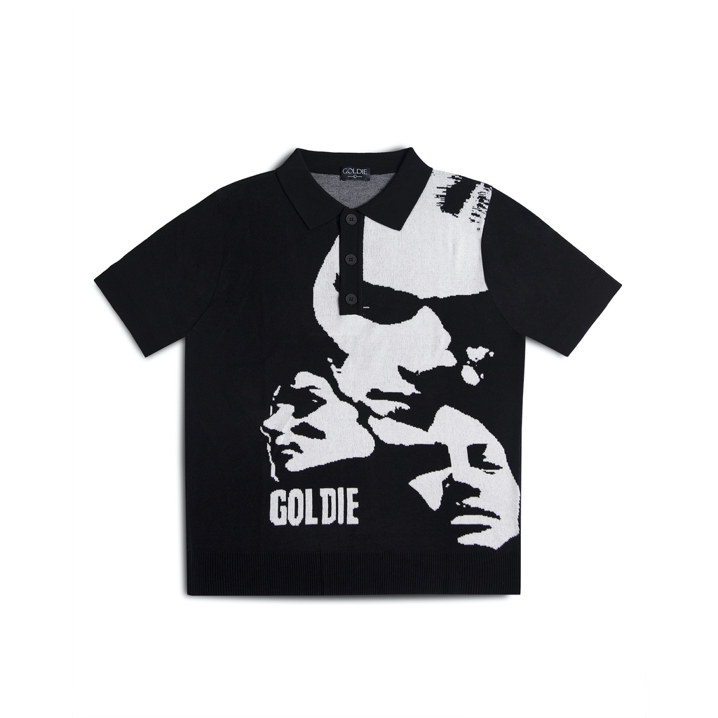 Áo polo 'GOLDIE PLEASURE KNIT' chất liệu rayon