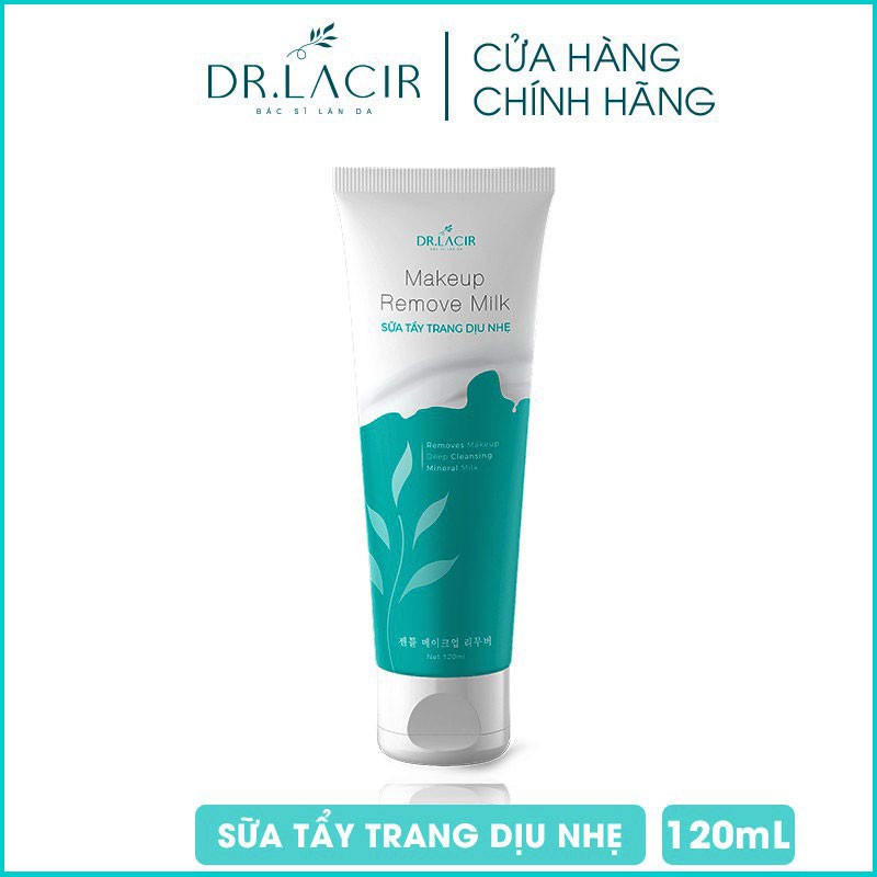 Sữa Tẩy Trang Dịu Nhẹ Dr.Lacir - Makeup Remove Milk