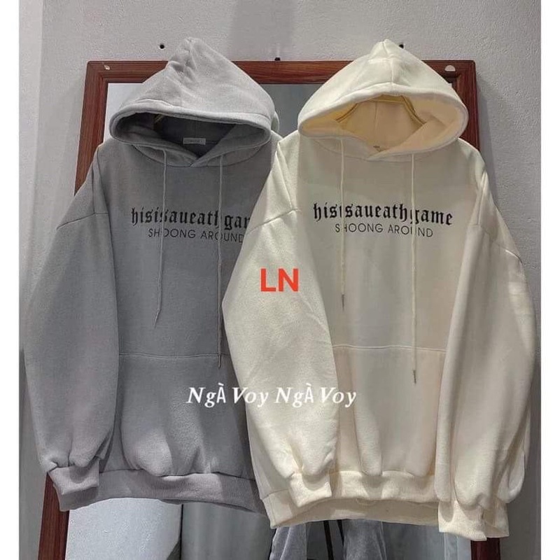 Áo hoodie nỉ caro