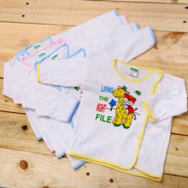 Áo sơ sinh 100% cotton mỏng phù hợp mặc mùa hè