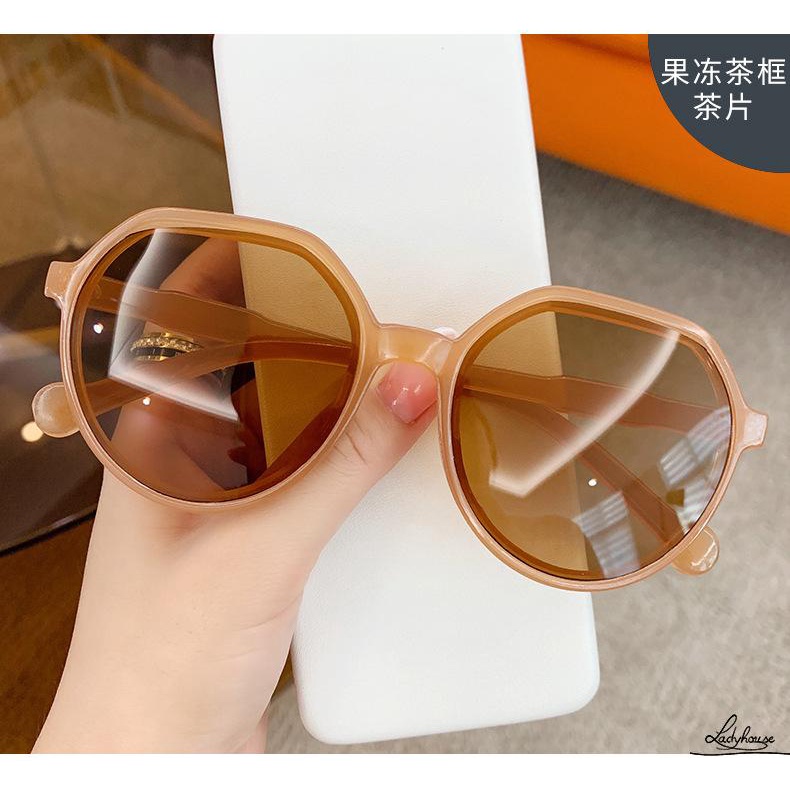 LDD-Women Men Sunglasses Large Frame Vintage Fashion Shades UV Protection Sun Glasses Trendy anti ultraviolet RETRO SUNGLASSES