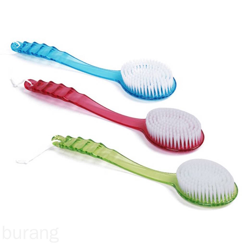 Bàn chải chà lưng tay cầm bằng nhựa tiện dụng