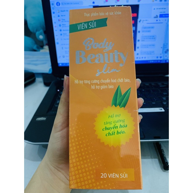 ✅Viên Sủi Body beauty slim ❤️[ CHÍNH HÃNG ] ❤️ Giảm Cân Hỗ trợ tăng cường chuyển hóa chất béo, hỗ trợ giảm béo tuýp 20v