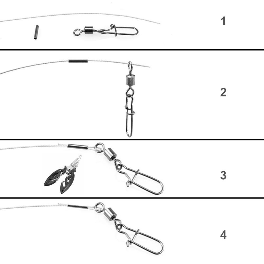 Phụ Kiện Nối Dây Câu Cá Bằng Hợp Kim Đồng Chất Lượng Cao