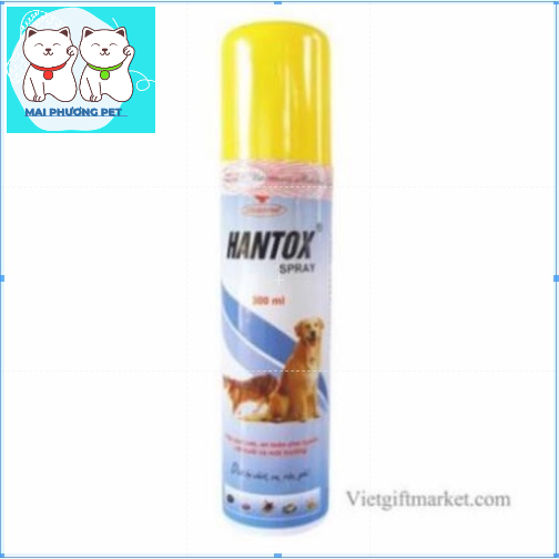 xịt ve rận bọ chét cho thú cưng hantox 300