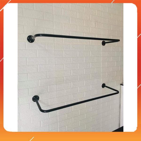 GIÁ TREO QUẦN ÁO BẮN TƯỜNG CHỮ U-GIÁ BẮN TƯỜNG- KHUNG TREO GẮN TƯỜNG - GIÁ TREO QUẦN ÁO SHOP THỜI TRANG- MÓC TREO