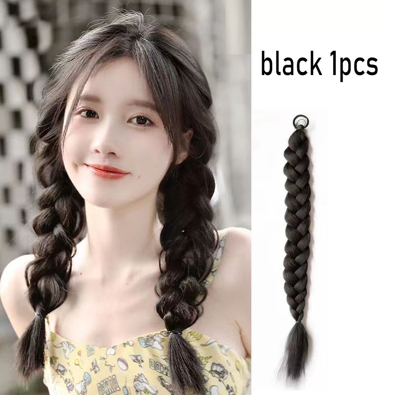 Tóc Giả Thắt Bím Dùng Tập Boxing