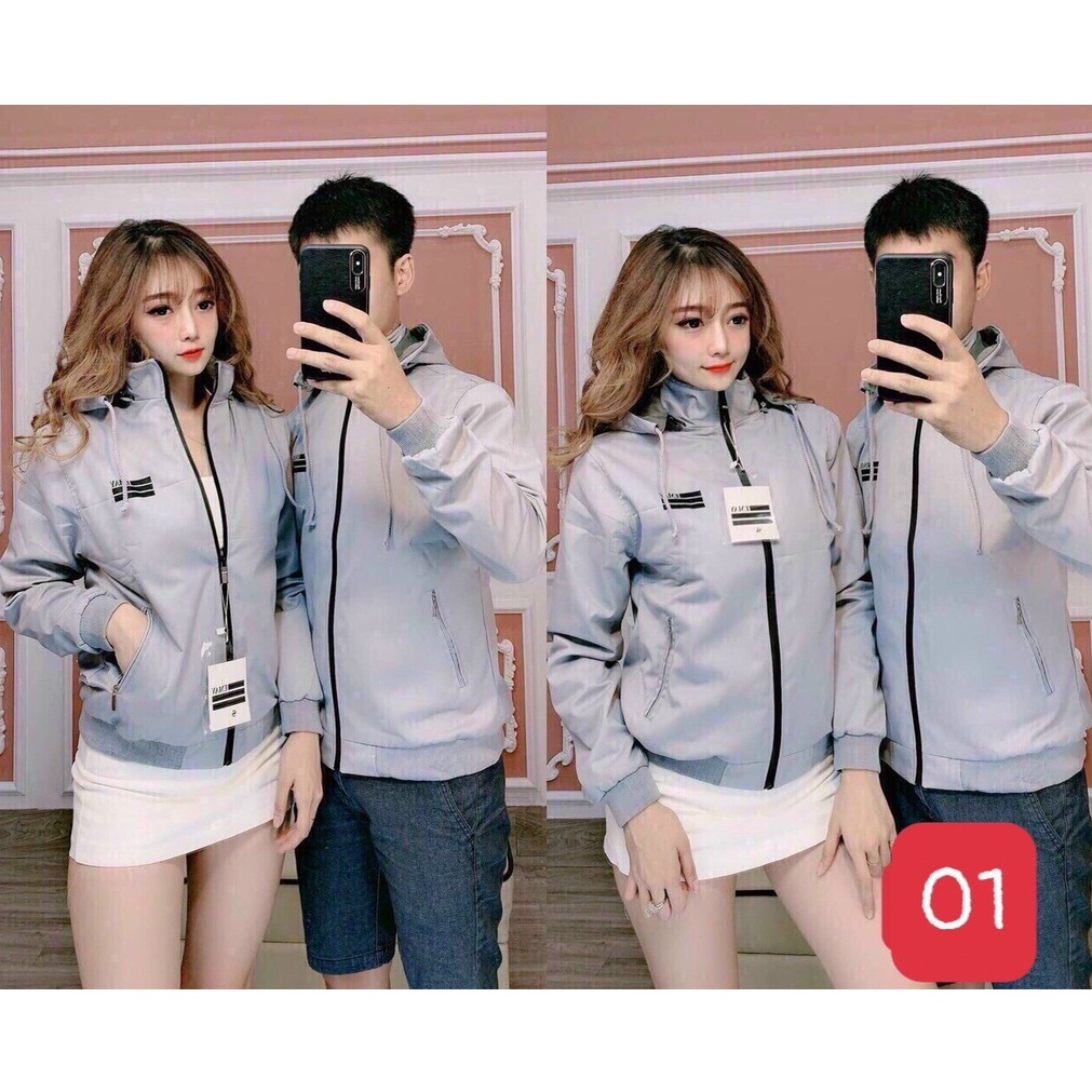 áo khoác dù nam nữ-chất dù 2 lớp thoáng mát chống nước hàng chuẩn shop Lady-Hn Store88 m11