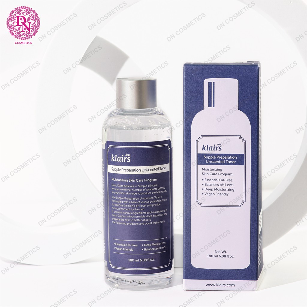 [Mã FMCGMALL -8% đơn 250K] Nước Hoa Hồng Dear Klairs 180ml | BigBuy360 - bigbuy360.vn