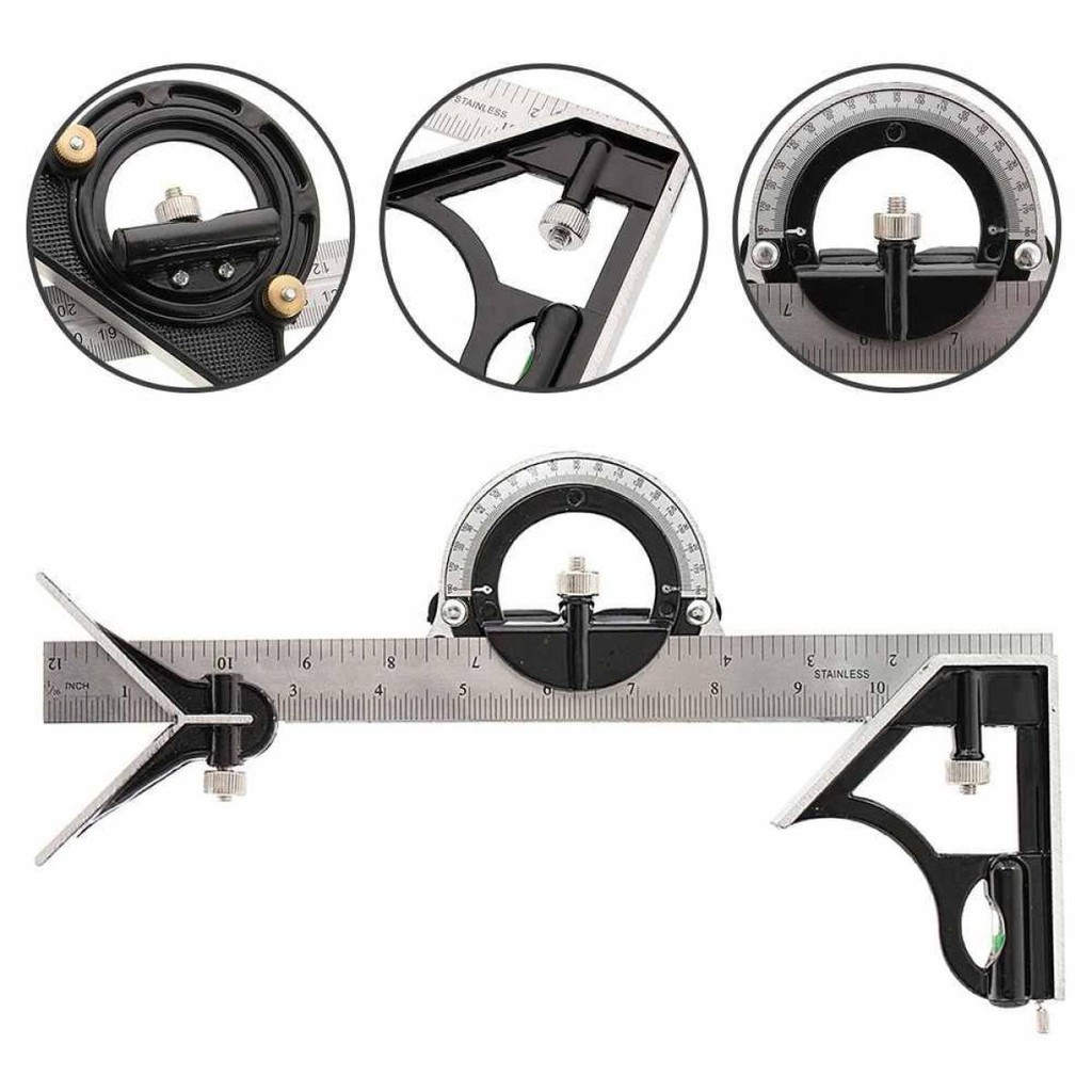 Thước ke góc vuông đa năng