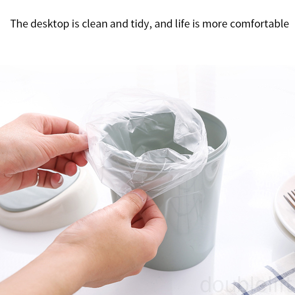 Thùng rác mini để bàn kiểu dáng đáng yêu tiện lợi