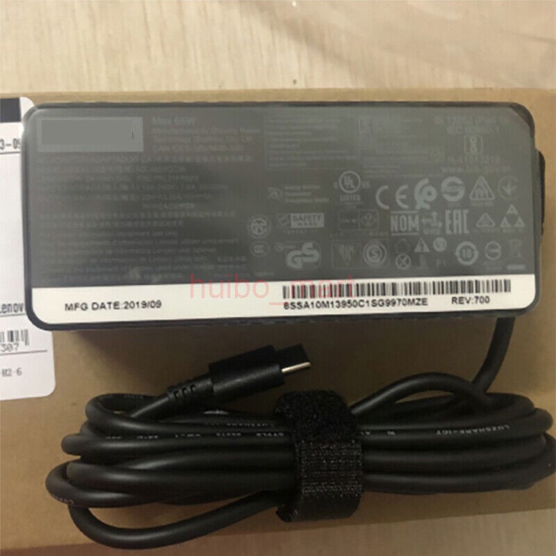 Sạc laptop Lenovo 20v 3.25A chân USB-C Type-C 65W
