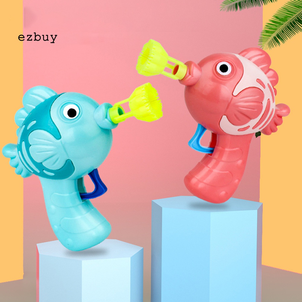 Máy Thổi Bong Bóng Hình Cá Hoạt Hình Cho Trẻ Em