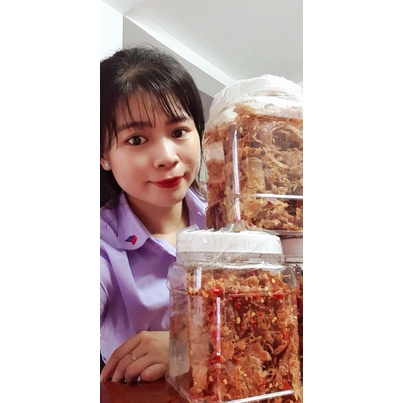 Mực tẩm nhà làm - mực tẩm xé sợi - khô mực tẩm xé sợi