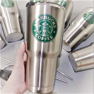 Combo Ly Giữ Nhiệt Thái Lan Tặng Kèm Ống Hút Inox + Túi Giữ Nhiệt + Nắp Chống Tràn + Cọ Rửa