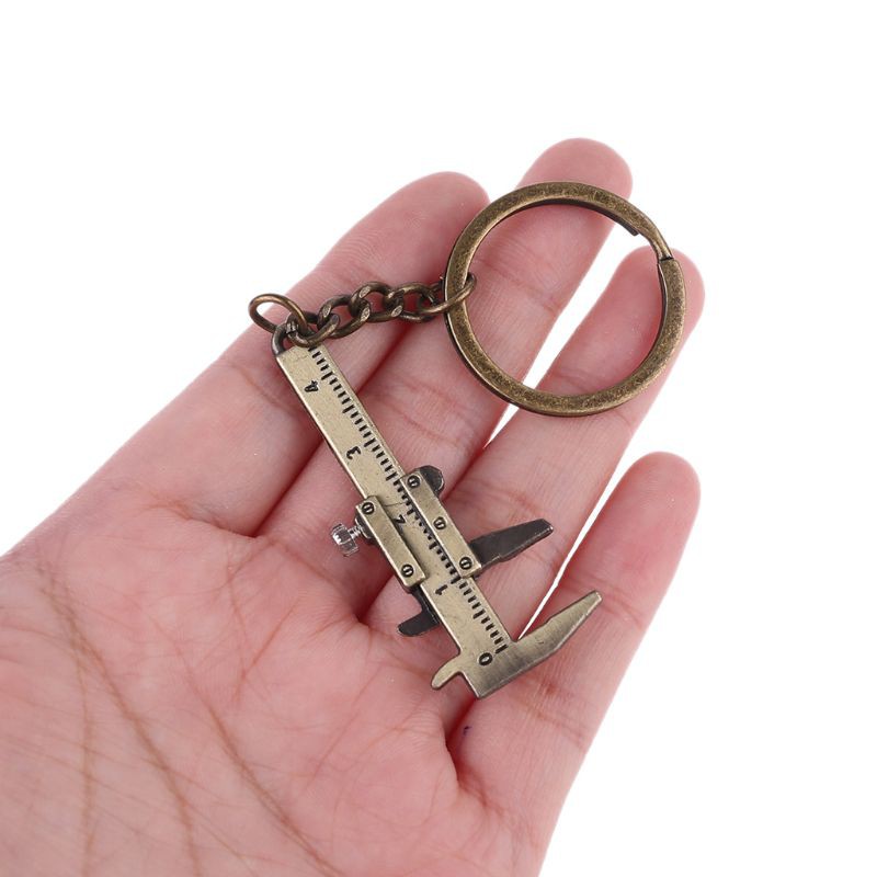 Thước Cặp Mini Có Móc Khóa Tiện Lợi Độc Đáo