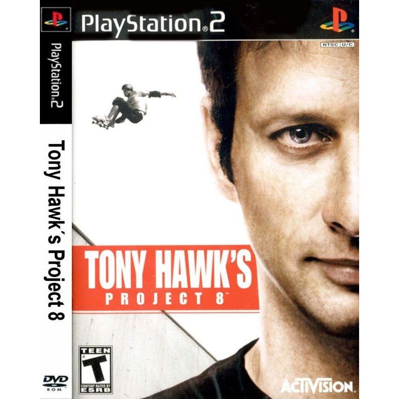 Băng cát sét Ps2 Tony Hawk's Project 8