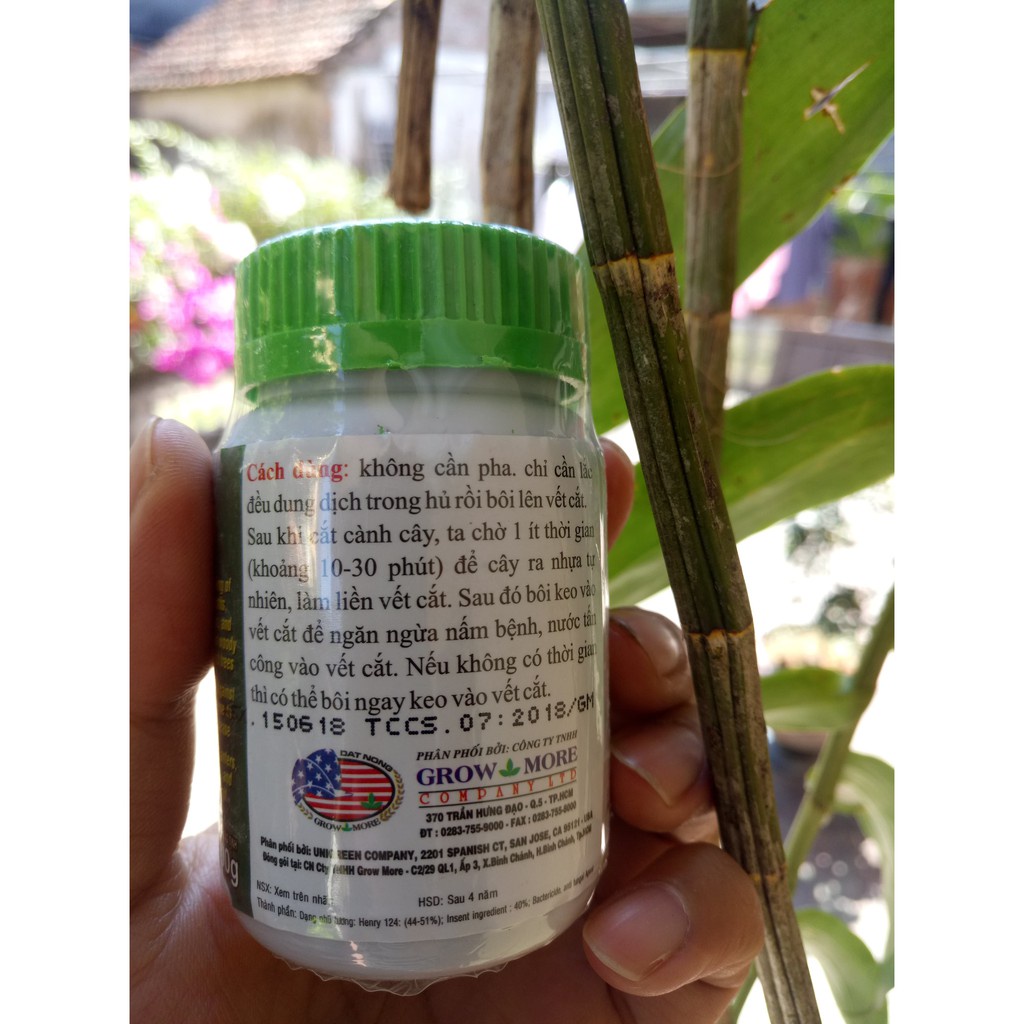 Keo Liền Sẹo cây Mỹ TREE SEAL 100g -bảo vệ vết cắt; ngăn ngừa vi khuẩn gây hại