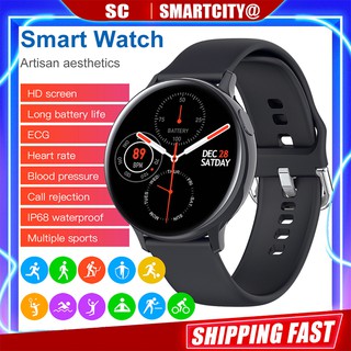 Đồng hồ thông minh S20 Pro dành cho nam nữ đo Nhịp tim ECG PPG IWO 20 Ip68 chống nước cho iOS Android