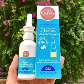 GIFRER XỊT MŨI KHÁNG VIÊM CHO BÉ TỪ SƠ SINH