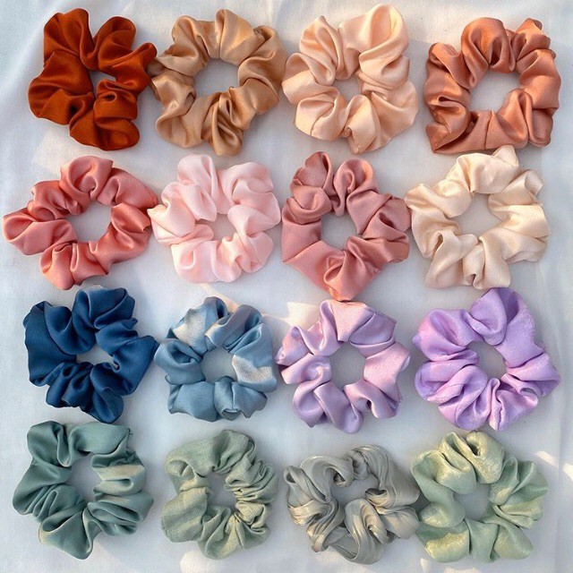 Scrunchies Buộc Tóc Dễ Thương (Giao Mẫu Ngẫu Nhiên)